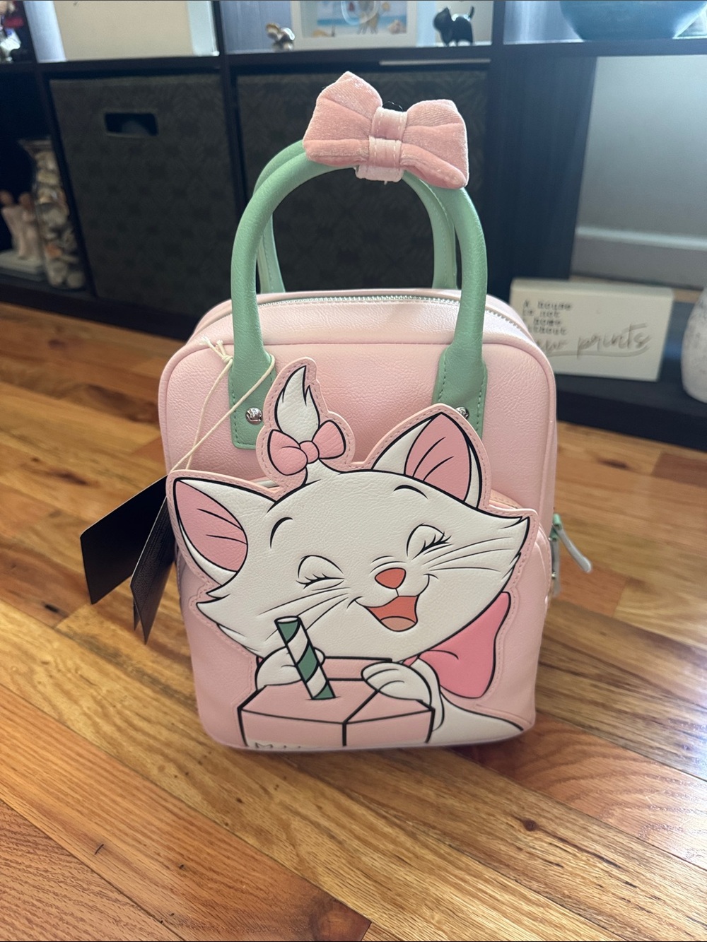 NWT Loungefly Disney The Aristocats Marie Milk Carton Mini Backpack - Picture 5 of 12